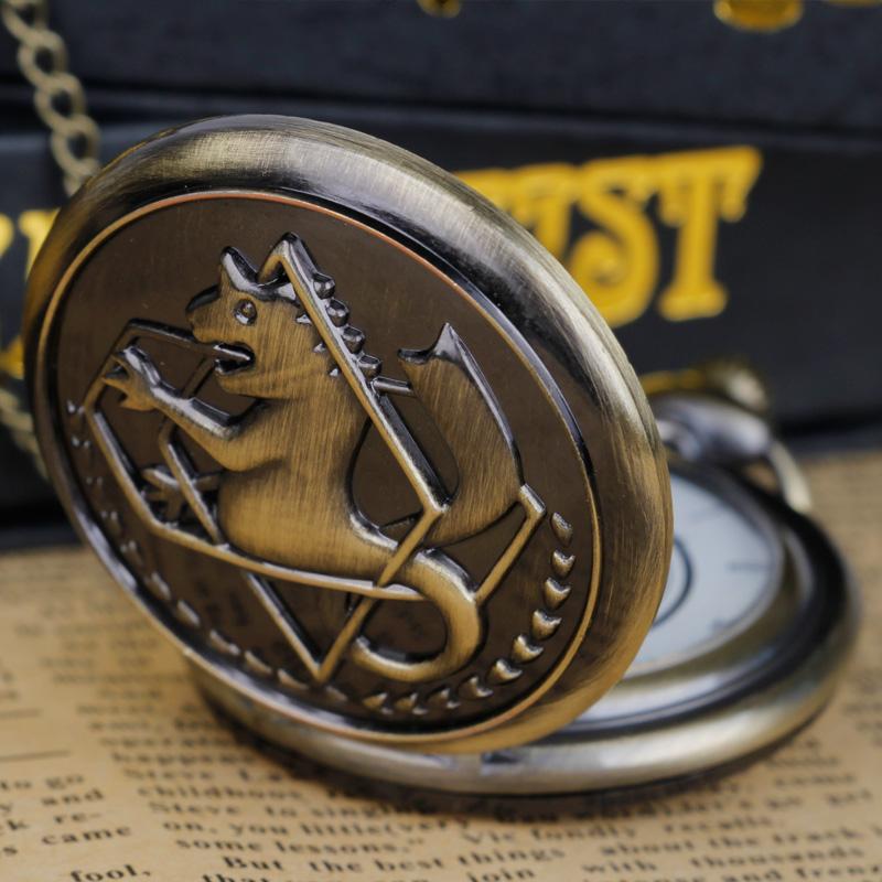 10 Stück/Los Großhandel Beliebte Vintage Taschenuhr Einfache Steampunk Quarz Textur Römische Ziffern Halskette Kette Geschenk für Männer Frauen