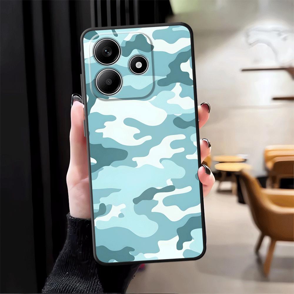 Kreative farbige Tapetenhülle für Xiaomi Redmi Note 14 12C 13C A3 13 Pro Plus 12 11 K80 9 8 7 14C A1 A4 A5 10 Handyhülle A2