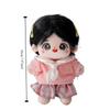 Overall Cotton Doll Clothes Hoodies Plush Toy Clothes 20cm Cotton Doll  Dress  20cm Cotton Doll
