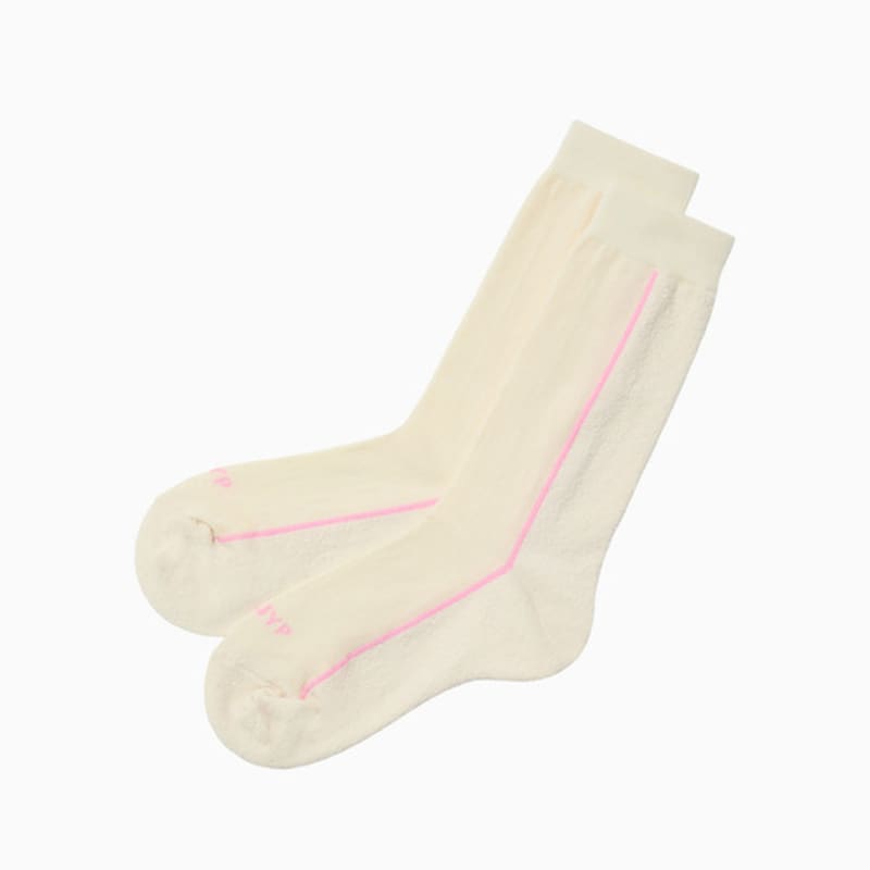 SJYP (PW2F3ACKT20WIV) Line Terry Socks