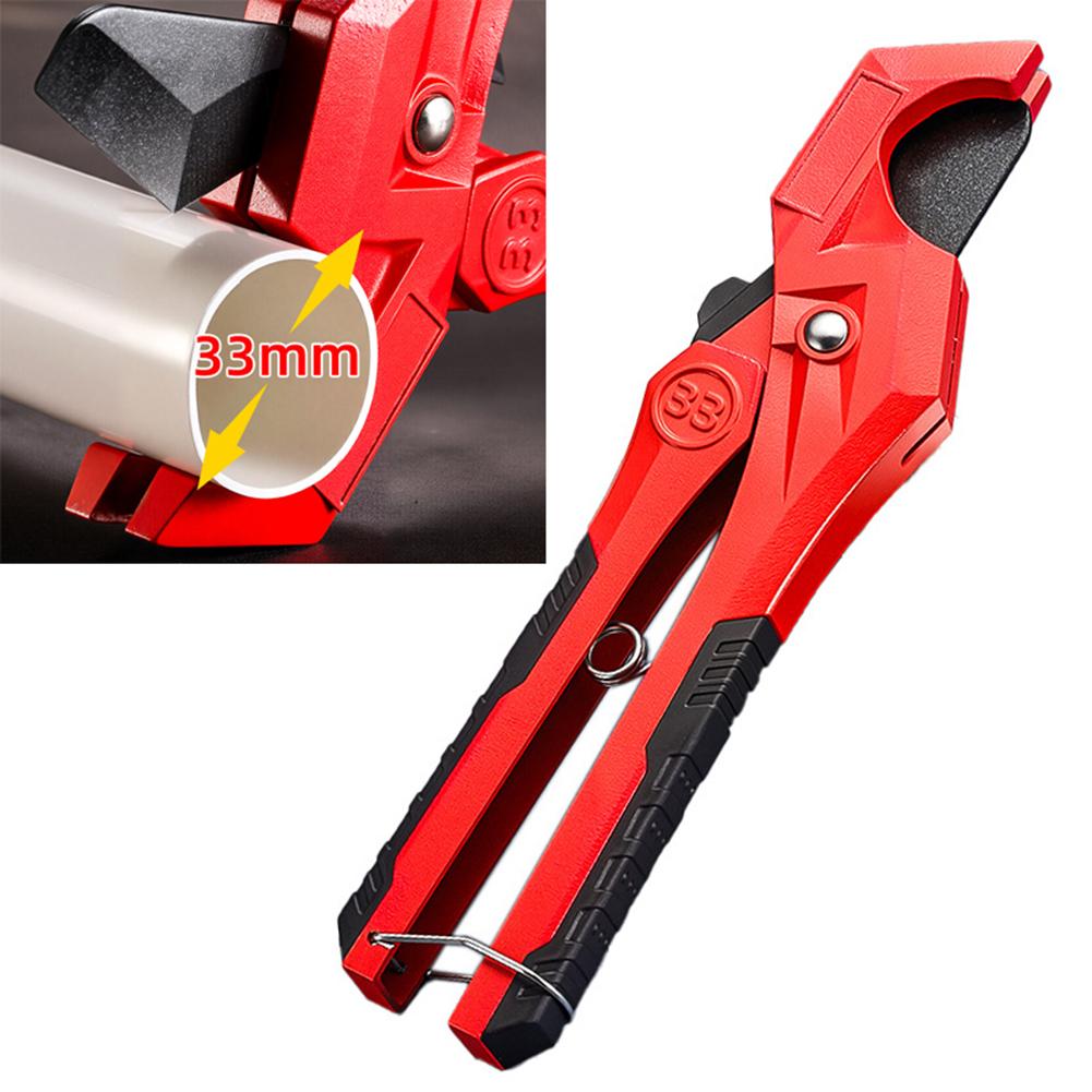 Ratcheting Tubing Cutter PPR Scissors PVC Pipe Cutters Electric Wire Hot Melt Water Pipe Cutting Tools Scissors Hand Tools