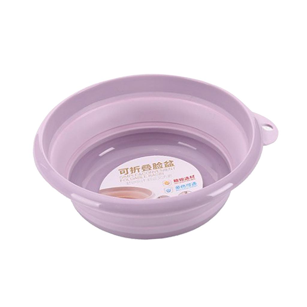 Foldable Bowl Strainer Bivouac Kitchen Sink Bowl, Portable BPA Collapsible Basin
