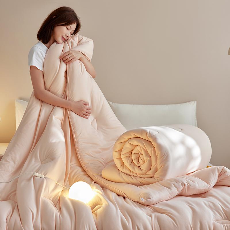 A-Class Knitted Cloud Soft Cotton Soybean Winter Blanket