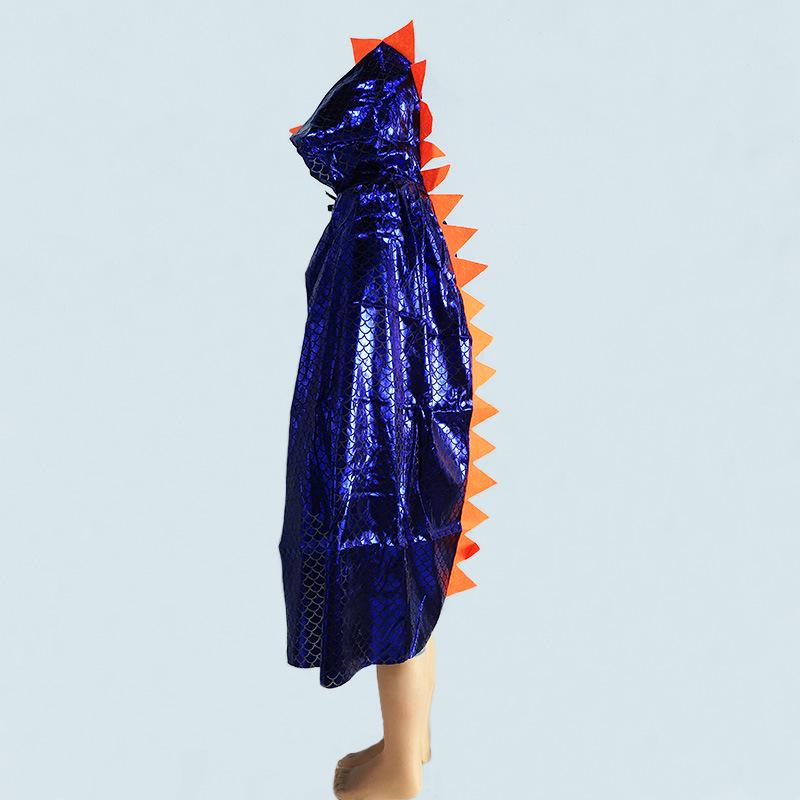 Children's Halloween Dinosaur Masquerade Cloak Costume
