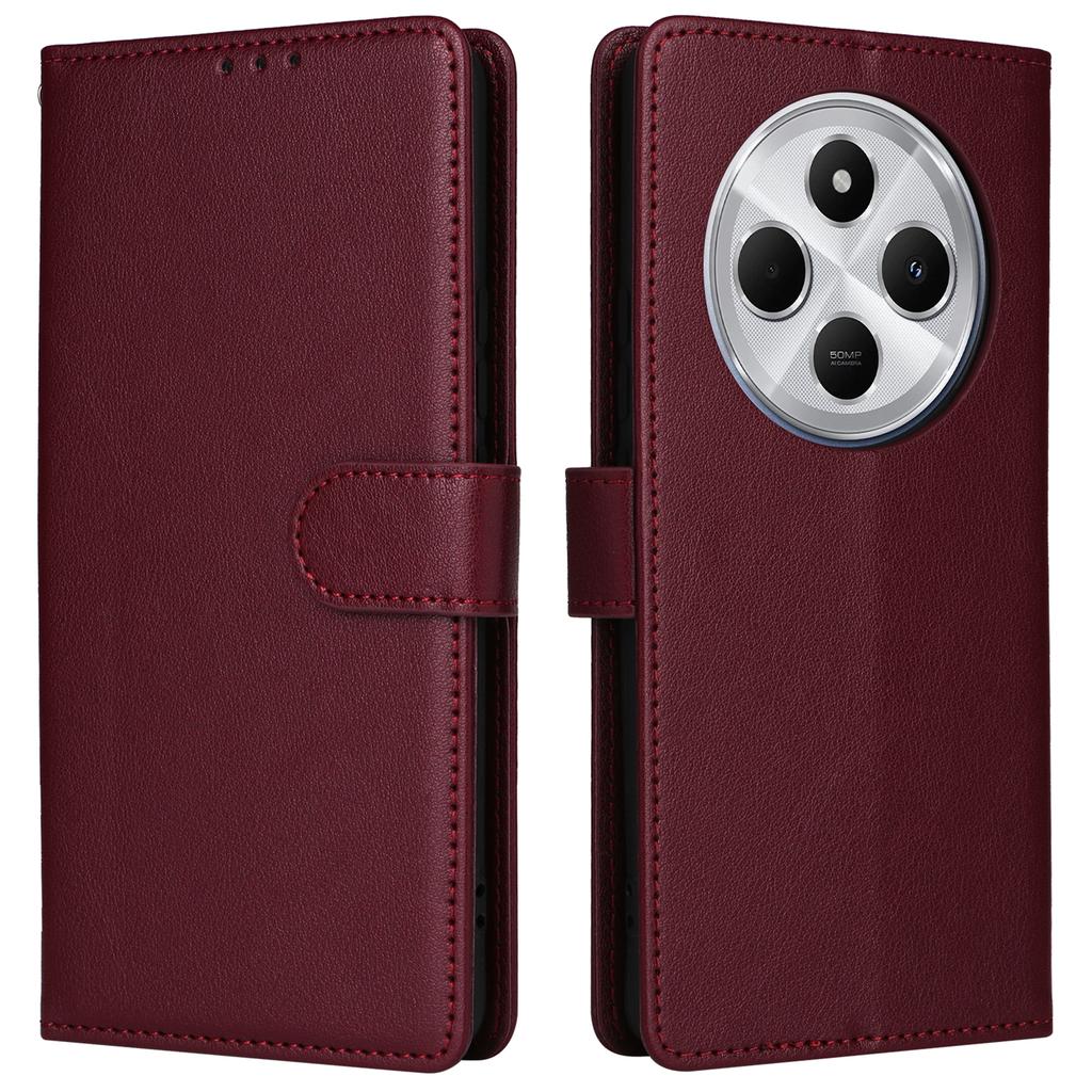 For Xiaomi Poco C75 4G/Redmi 14R 5G/14C 4G Case Wallet Stand View PU Leather Phone Cover