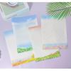 48 Lined Writing Stationery Paper, Beautiful Designs for Writing Letter, Notes, Invitations, Craft, 8 Different Style (11.4 x 8.26")