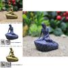 Mermaid Resin Sculpture With Copper Finish For Home Decor And Giftgiving