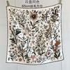 Silk 61 square scarf versatile autumn and winter mulberry silk scarf shawl double-sided silk scarf