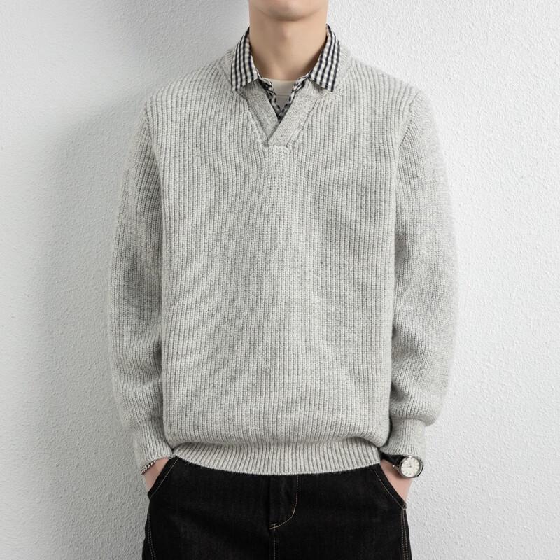 Pierre Cardin Men's Faux Layered Long-Sleeve Top