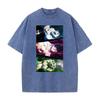 Jujutsu Kaisen Okkotsu Yuta Ishigoori Ryuu Print Tee Men Women Washed Cotton T-shirts Manga Vintage T Shirt Harajuku Male Tshirt