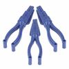 3pcs ABS Plastic Material Nail Holder Pliers Slip Joint Design Nail Guide Pliers  Safety Protection