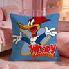 Woody WWoodpeckers Anime Cushion Cover Premium Comfort Reversible Pillow Cove Two In One Design For Any Room  Car Interior
