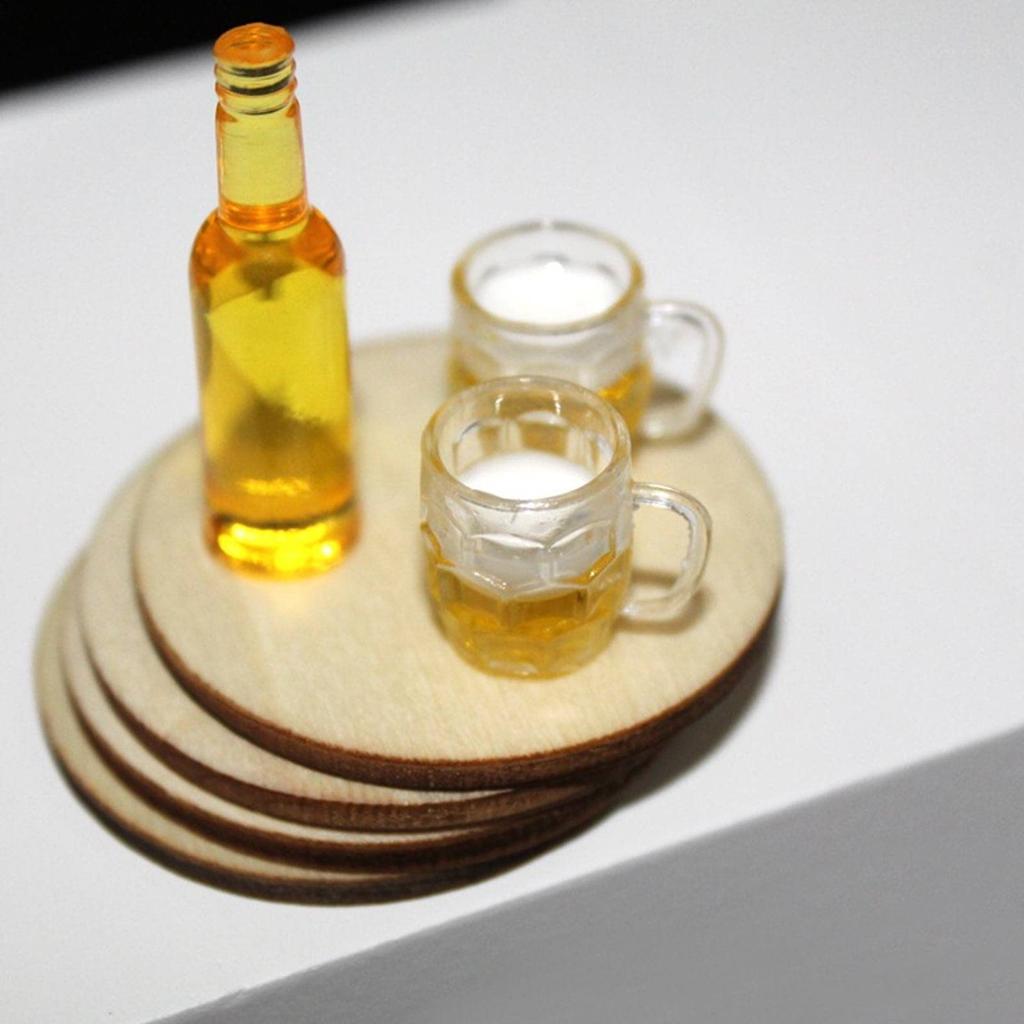 20-Pack Miniature Beer Cups, Miniature Beer Mugs, DIY Miniature Dollhouse Kit, Dollhouse Decoration Accessories