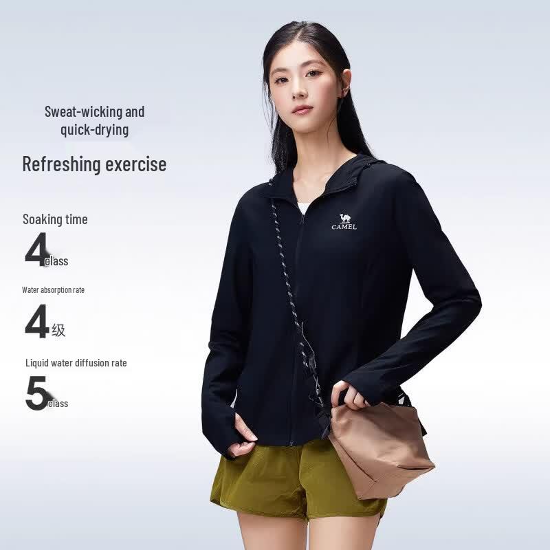 CAMEL Women s UPF300+ Sun Protection Windbreaker Jacket S