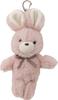 Fluffy Fur Bunny Charm Keychain "Mimi" (172-7905B1)