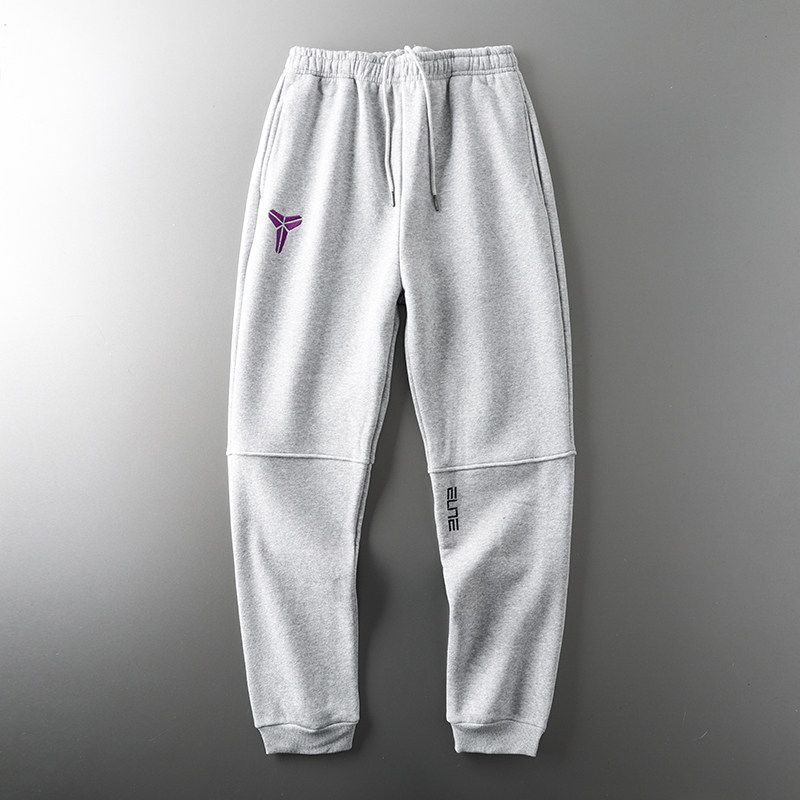 Sweatpants Foreign Trade Tail Order Cut Label Autumn and Winter Casual Men s Trousers Grey M