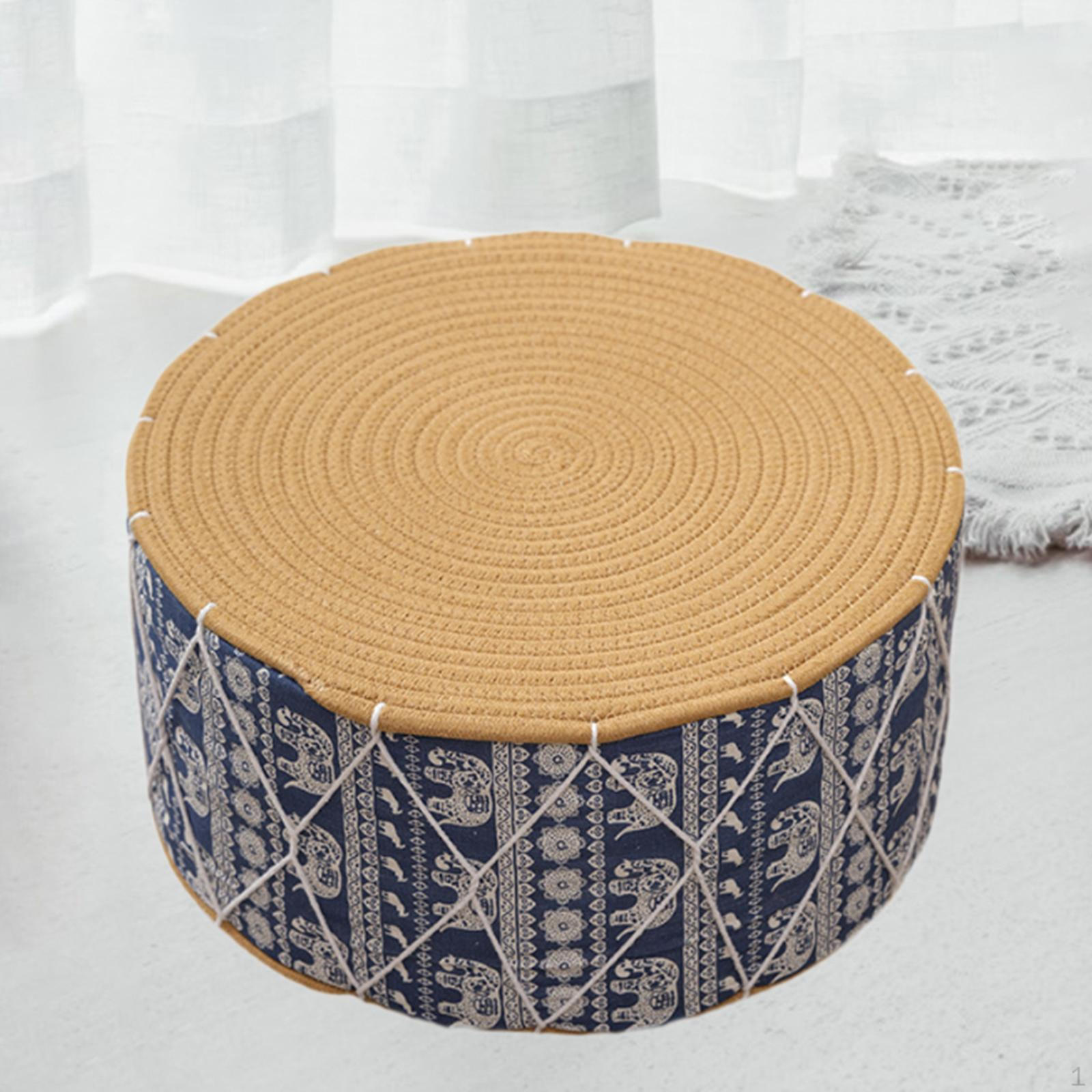 

Подушка для пола Подушка для медитации Легкая Удобная Подушка для сидения для Домашнего декора Blue Color Elephant