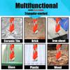 5pcs Orange Hard Alloy Overlord Diamond 4/5/6/8/10/12mm Ceramic Tile Perforated Wall Drilling Tool Drill Bit Set