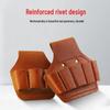 Electrical Tool Belt Set: Multifunctional Cowhide Leather Holster with Pliers Holder