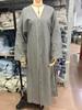 Elegant Moon Embroidery Long Sleeve Cardigan Dress