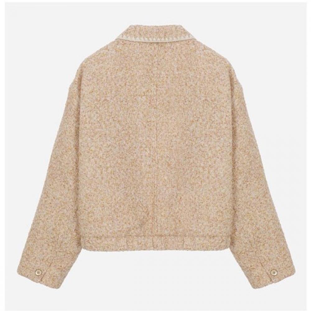 Thursday Island Shell Embroidery Tweed Jumper T262mjp131w