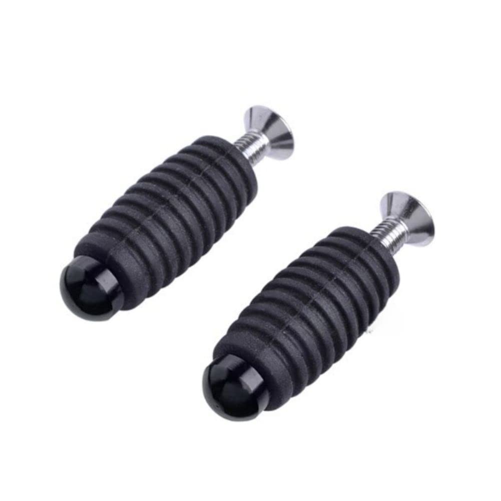 

[PLEAVIT] Motorcycle Foot Pedal Foot Peg Motorcycle Shift Peg Brake Peg General Purpose (2 Pieces, Black) 2 pieces чёрный