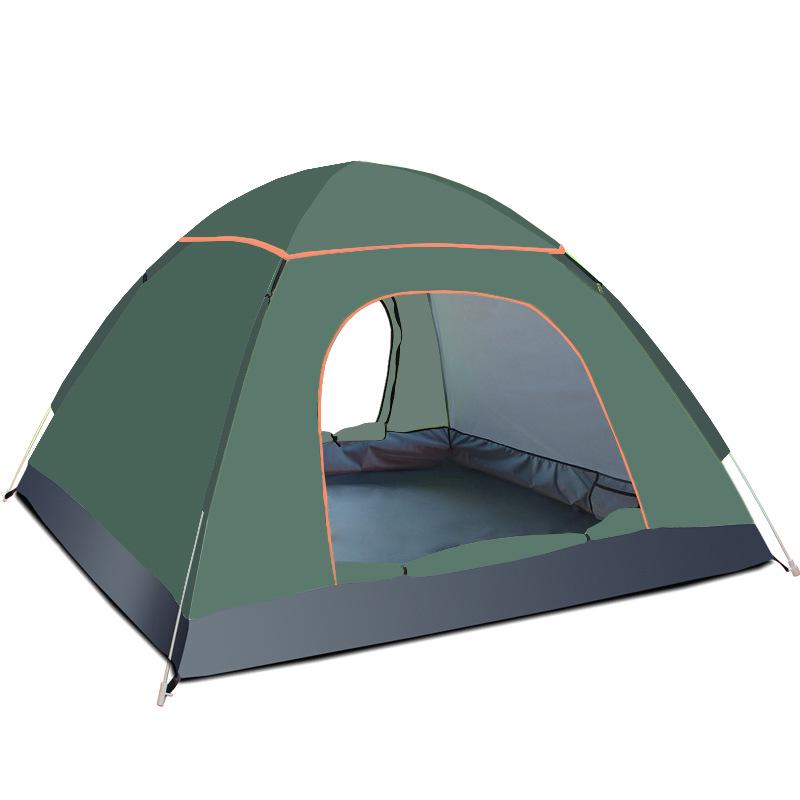 Automatic Quick-Open 3-4 Person Beach & Camping Tent