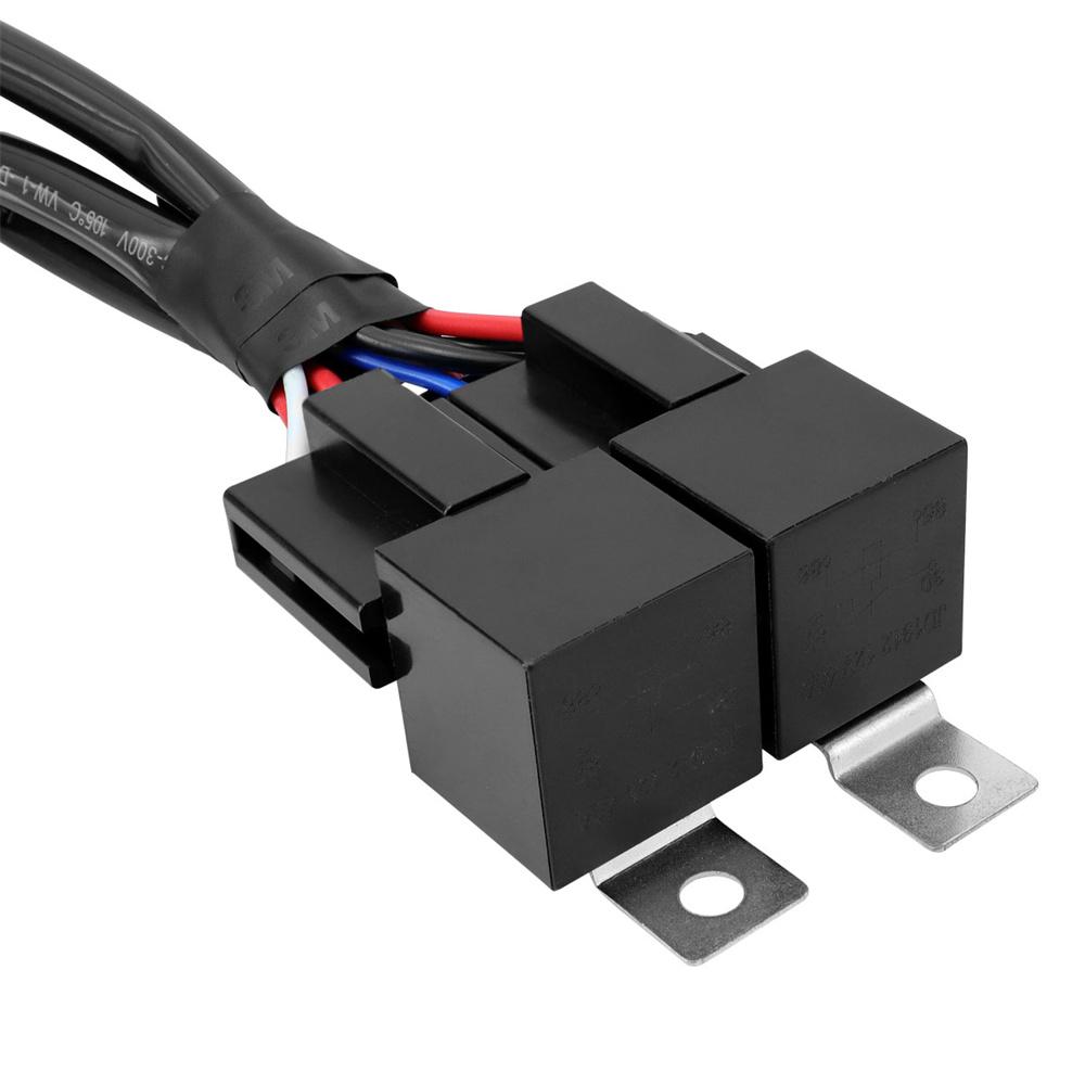 12V 16AWG LED-Lichtleisten-Kabelbaum-Kit für Autos, Boote, ATVs, Lkw