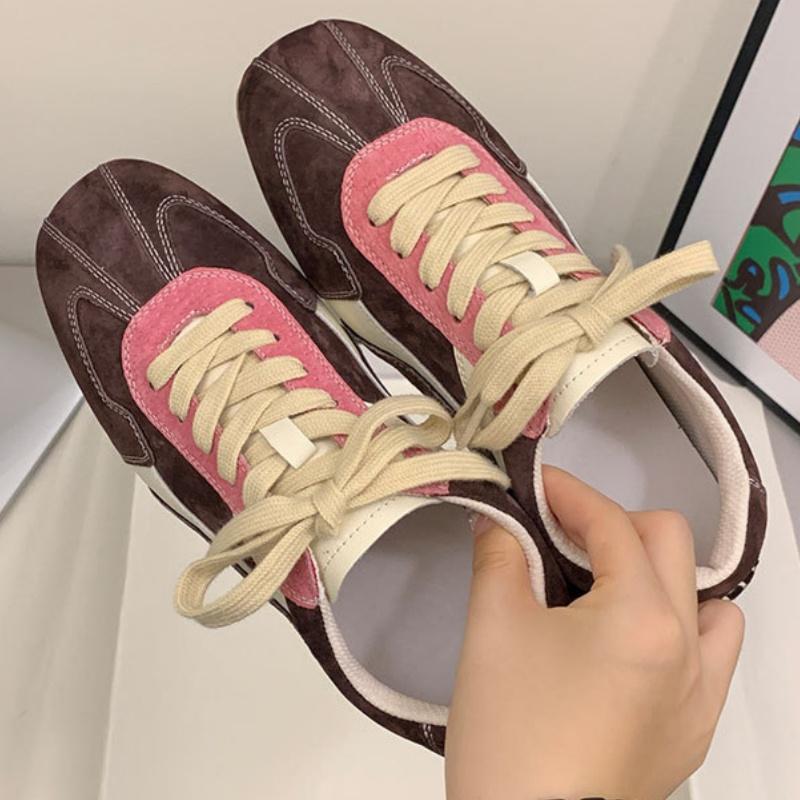 Fashion New Versatile Women Shoes Fashion Temperament Women Casual Shoes Classic German Training Sneakers Anti Slip Simple Single Shoes