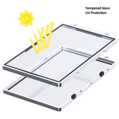 Sanseking 35PT PSA Standard Card Magnetic Card Case Collector Card Case Matte Metal Frame UV Shield Card Case Suitable for Ball Cards