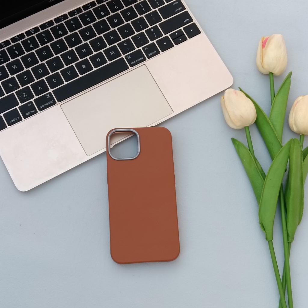 Plain Leather Soft Shell IPhone High-end Leather Case Suitable for Apple 16 Mobile Phone Case 15 Protective Case 14promax