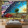 Celestial Voyage The Flammarion Engraving Tapestry Medieval Room Decor Aesthetics Landscape Art Posters Background Cloths