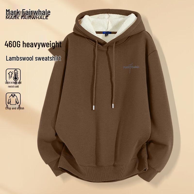 Mark Fairwhale Men's Heavyweight Fleece-Lined Hooded Sweatshirt