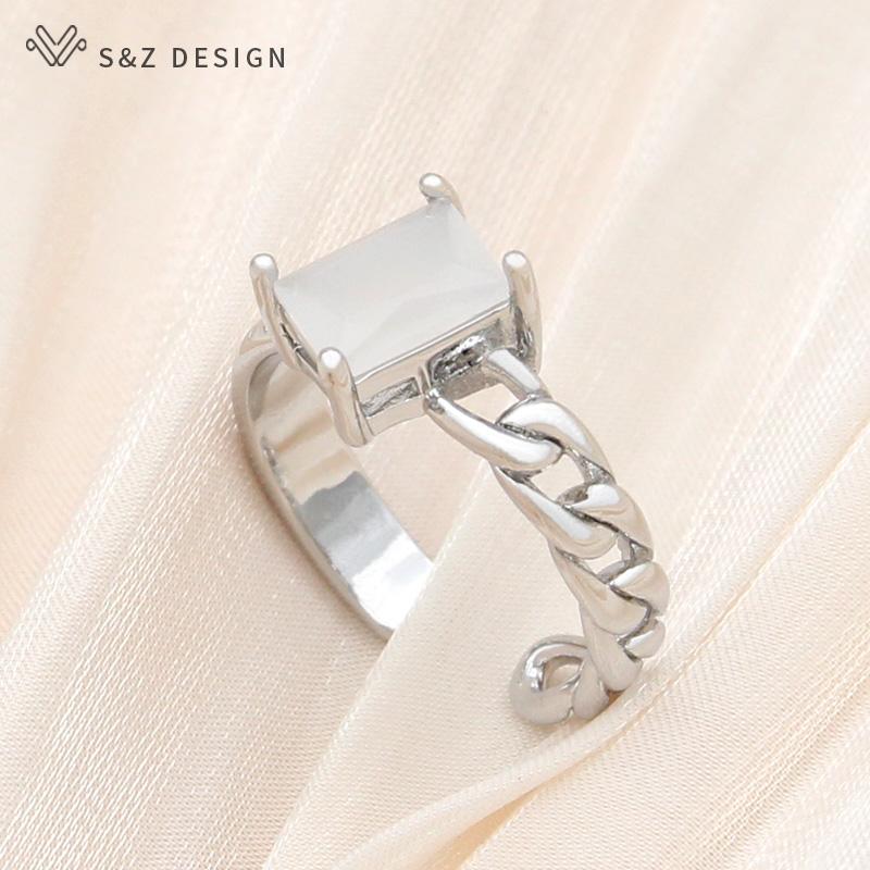 

Модные элегантные прямоугольные кольца с кубическим цирконием цвета розового золота для женщин, модные ювелирные изделия для свадебной вечеринки, подарок