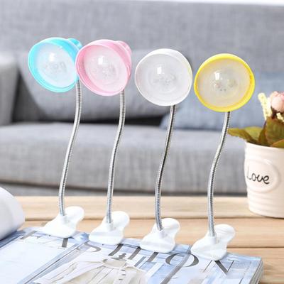 Masa Lambası Şeker Rengi Mini Masa Klipsli Çalışma Masası Lambası LED Işık Ayarlanabilir Kitap Işığı Gece LED Göz Koruması Okuma Lambası