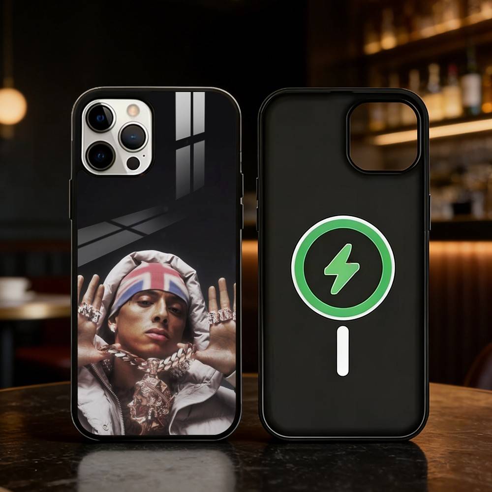 Central Cee Phone Case For iPhone 17 16 15 14 13 12 Pro Max Plus for Mirror Wireless Magnetic Cover