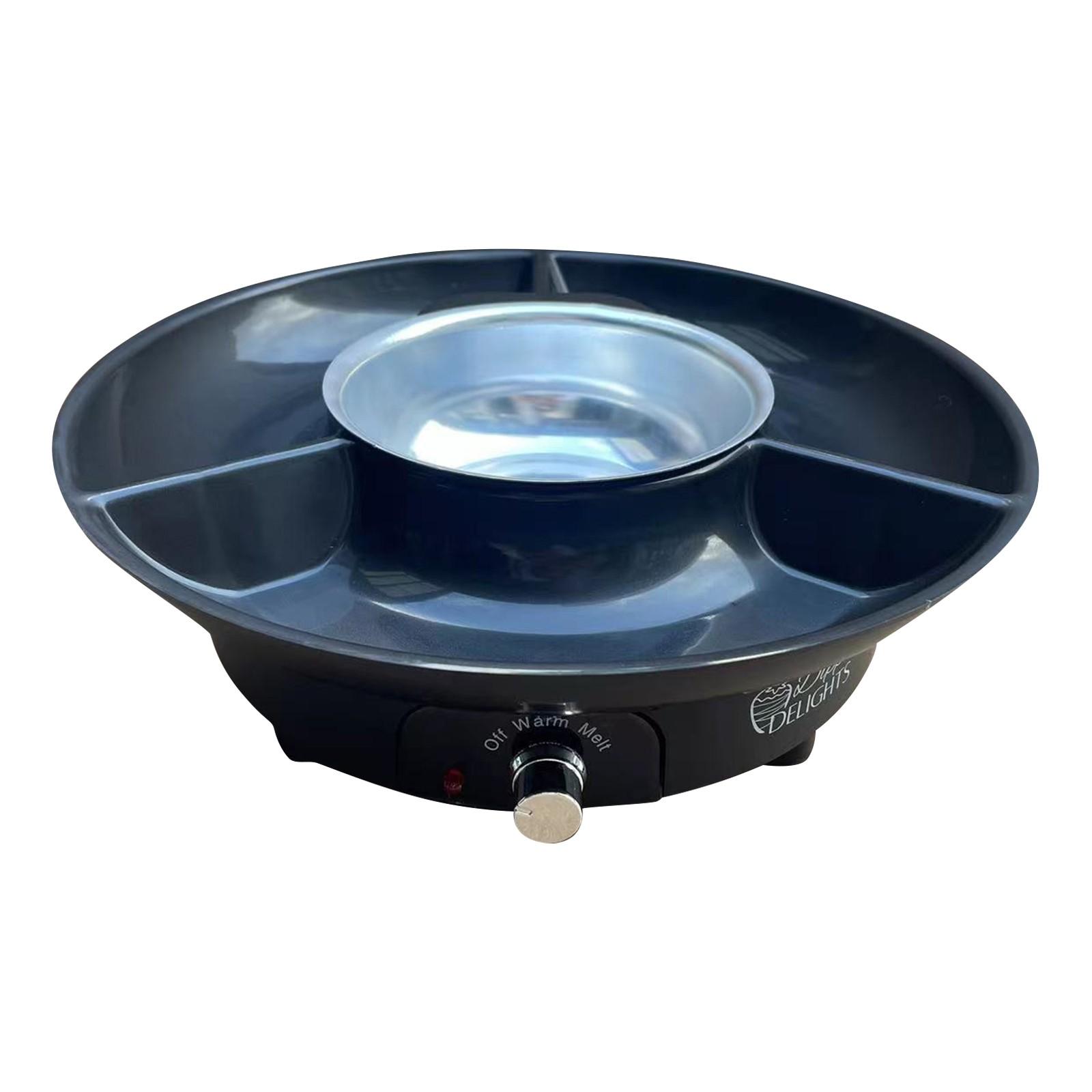 

Набор для фондю, электрический набор для шоколадного фондю, машина для плавления шоколада с 2 вилками для погружения American regulations