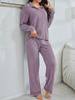 Women's Autumn/Winter Casual Pajama Set - Fashionable, Comfortable, Long Sleeve & Pants