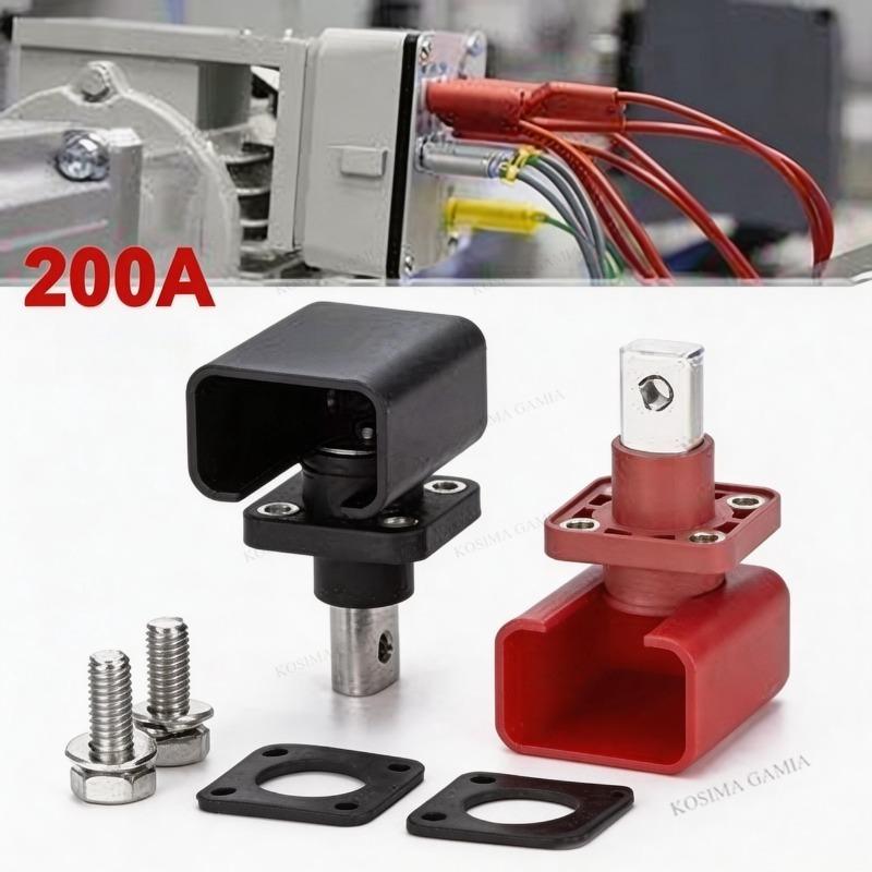 All-Copper Energy Storage Terminal 200A Lithium Battery Battery Connector Battery Storage Terminal Post Energy Storage Connector