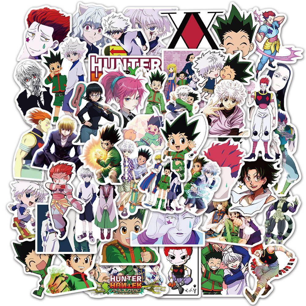 X Hunter 50pcs Hunter Stickers Waterproof Diy Laptop Skateboard Luggage Decal