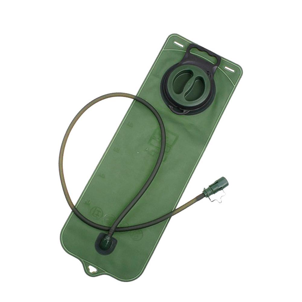 3L Wide Mouth Water Bag Watertight Suction Nozzle System Portable Hydration Bladder For Outdoor Mountaineering Cycling Sports As shown