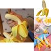 Fun Banana Stress Relief Toy For Kids, Teens Squeeze, Vent, And Play!