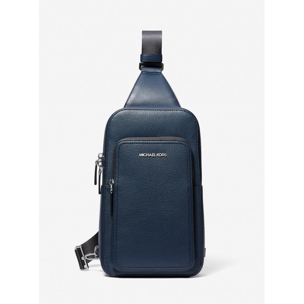 

Michael Kors Cooper Pebble Leather Sling Pack 37f4lcoy1l410 Navy F