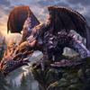 Resin Dragon Ornaments Large Size Dragon Decoration Black Dragon Sculpture  Desk Statue