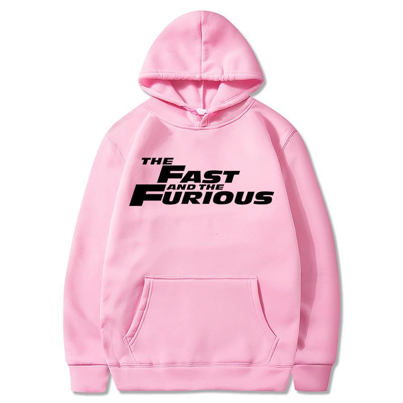 Furious Hoodies Men Fashion Letter Graphic Printed Sweatshirts Women Causal Harajuku Streetwear Hooded Pullover