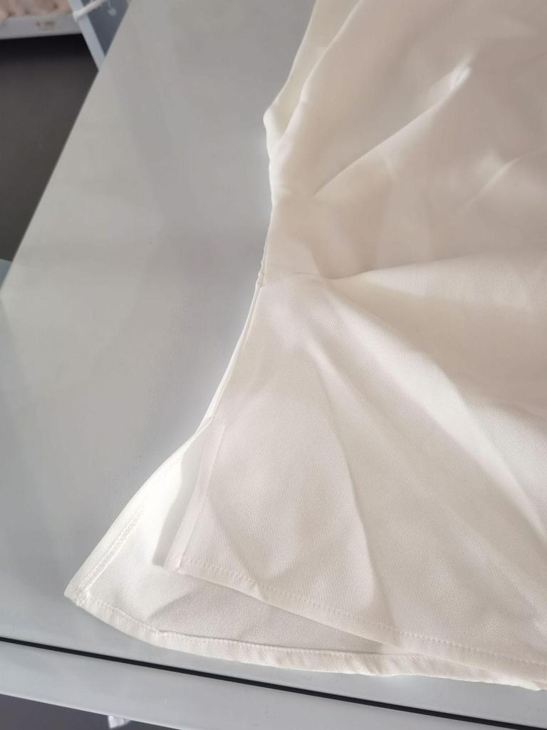 Summer Pleated White Sleeveless Top - Women's Fashion Vest for Workplace Commute