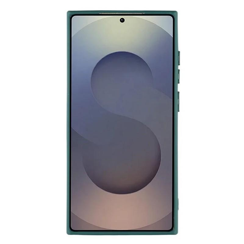 For Samsung Galaxy S23 Ultra Case Compatible with MagSafe WANLONFENG QB Series PC TPU Phone Cover with Screen Film