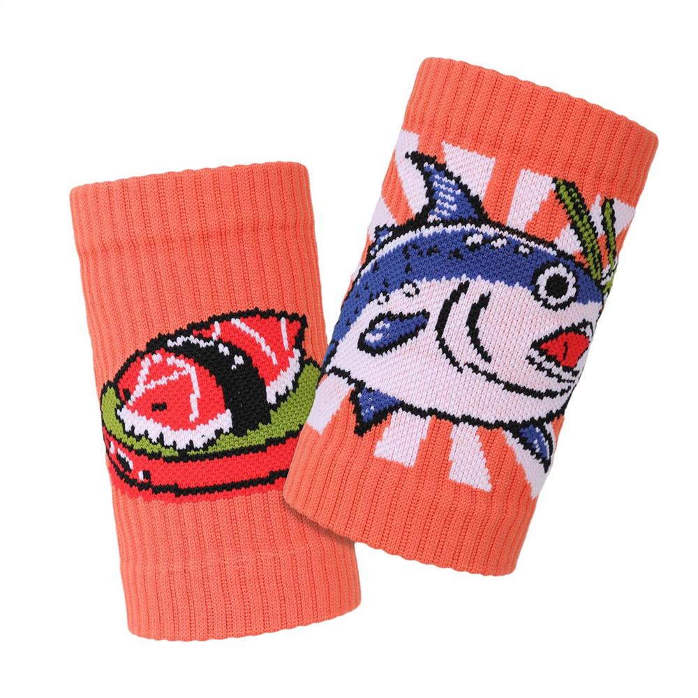 

Sweat Absorbing Wristbands Cartoon Breathable Wrist Band Colorful Workout Supplies Soft Wrist Sweatbands for Basketball червоний