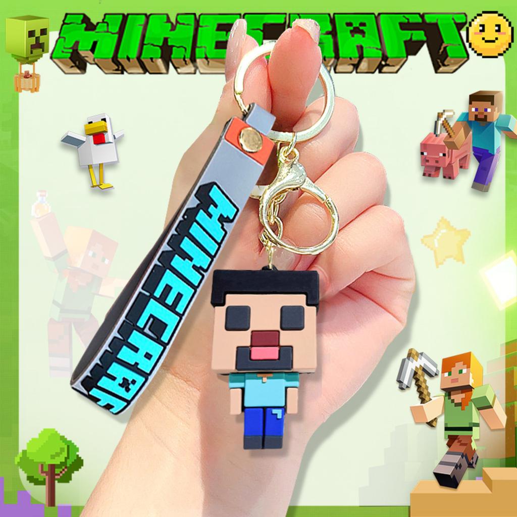 Keychain Backpack Pencil Case DIY Accessories PVC Soft Rubber Decorative Keyring