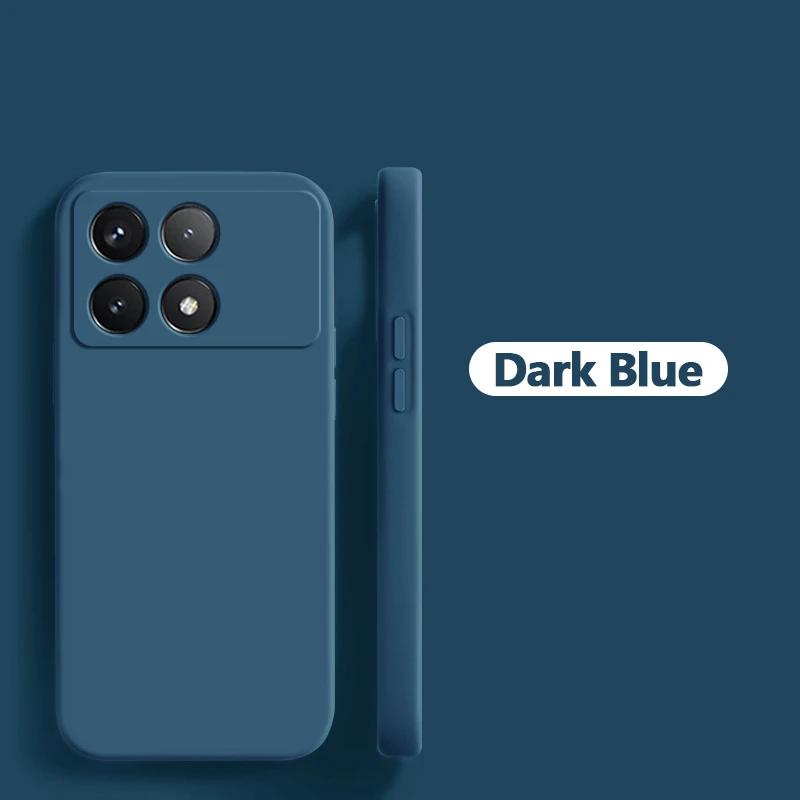 Luxus Original Flüssigsilikon Soft Cover für Xiaomi Poco X6 Pro Poco X 6 Pro X6pro Pocox6 Pro 5G Telefonhülle